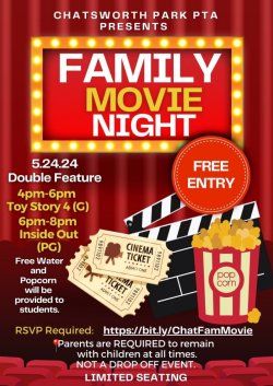 PTA Movie Night Flyer